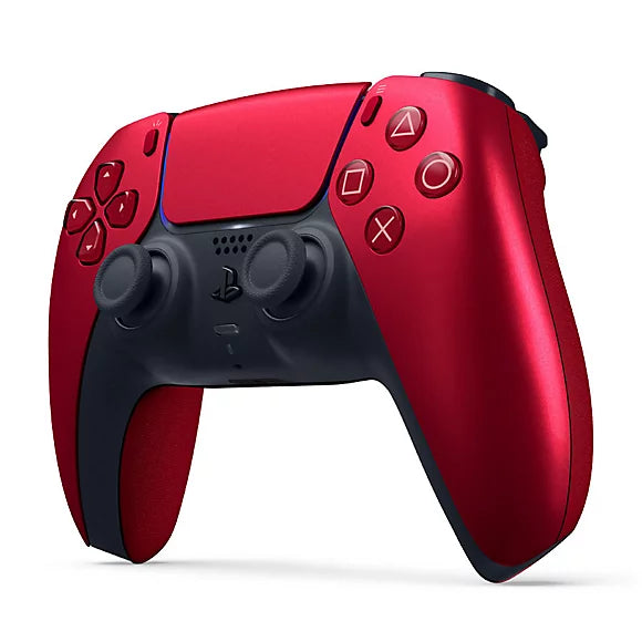 Mando Sony PS5 rojo volcánico y morado galáctico