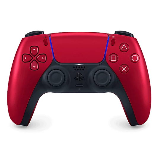 Mando Sony PS5 rojo volcánico y morado galáctico
