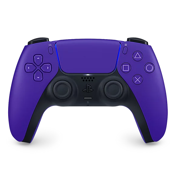 Mando Sony PS5 rojo volcánico y morado galáctico